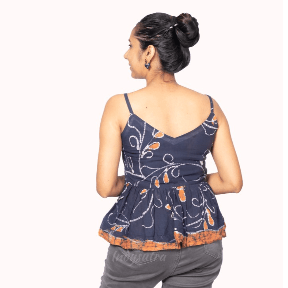 Crop Top - Bhatik Blue