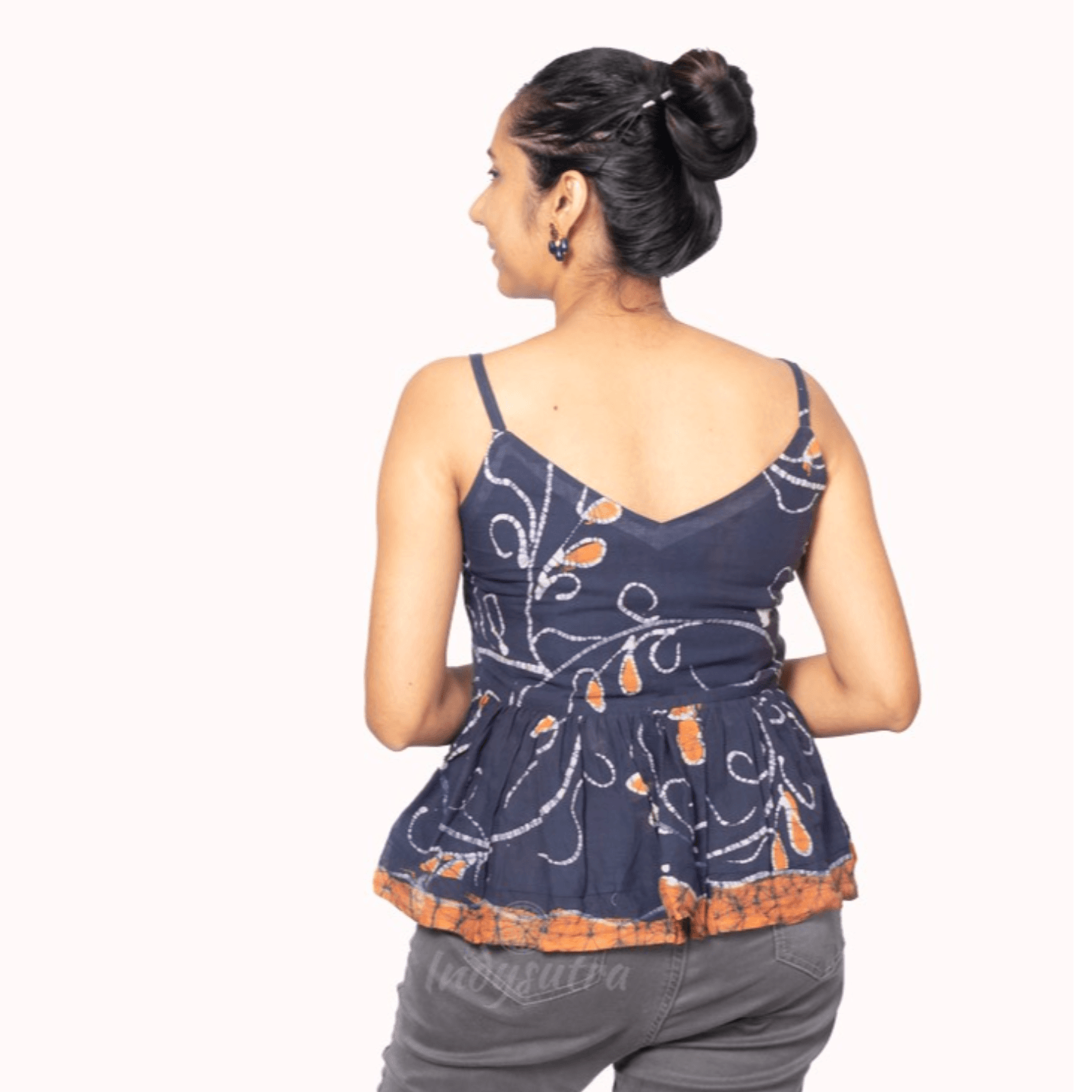 Crop Top - Bhatik Blue