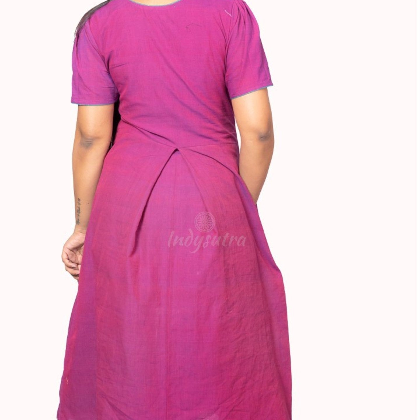 Mangalagiri Purple dress - Mandara
