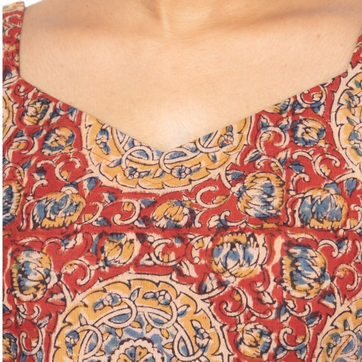 Kalamkari Strip Kurta