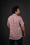 Coca Brown Ikat Shirt