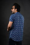 Rio Blue Ikat Shirt