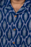 Rio Blue Ikat Shirt