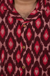 Red Salsa Ikat Shirt