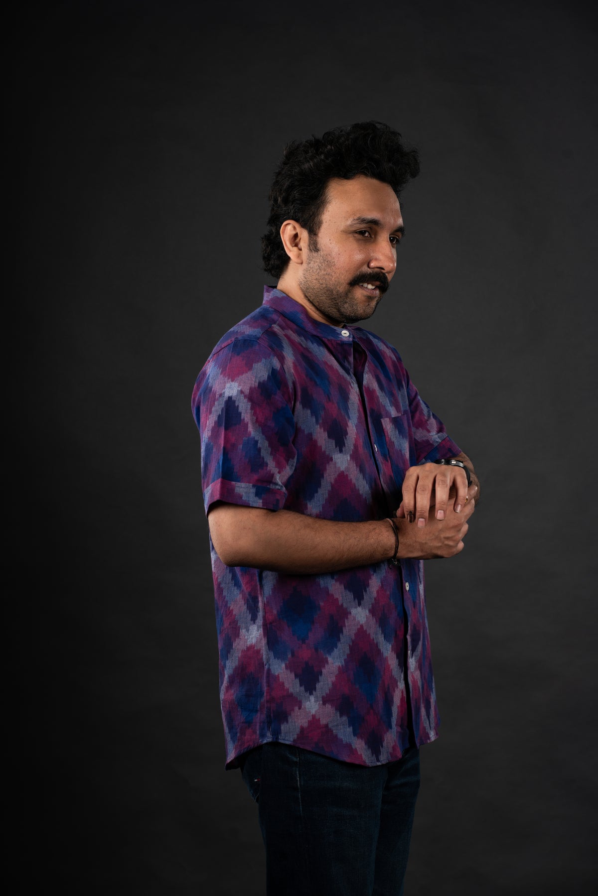 BIG BABUL - Dark Blue Shirt