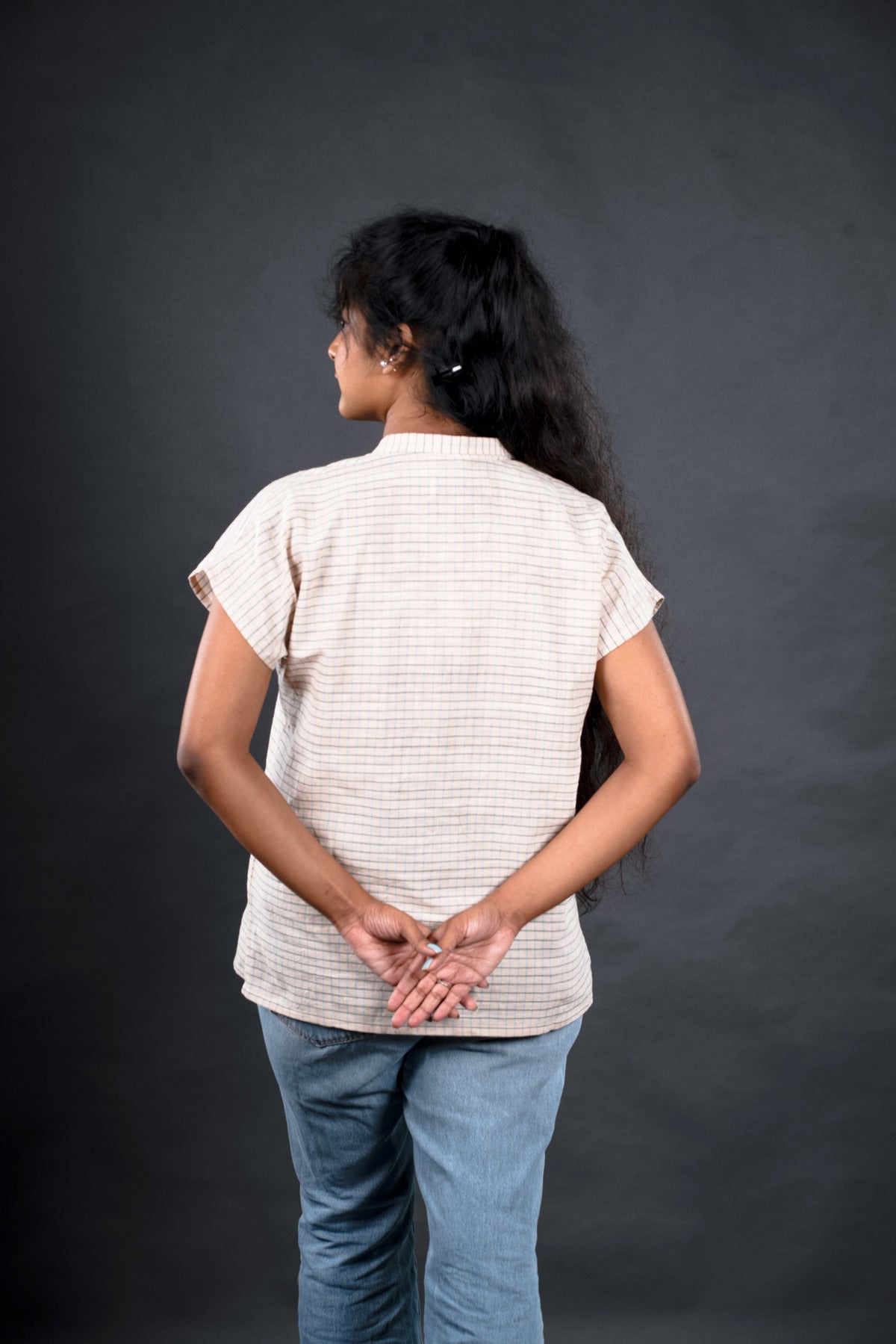 Khadi checks Formal Shirts