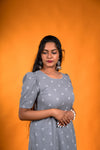 Grey Cotton Kurti