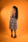 Black Kalamkari Dress - Lilly