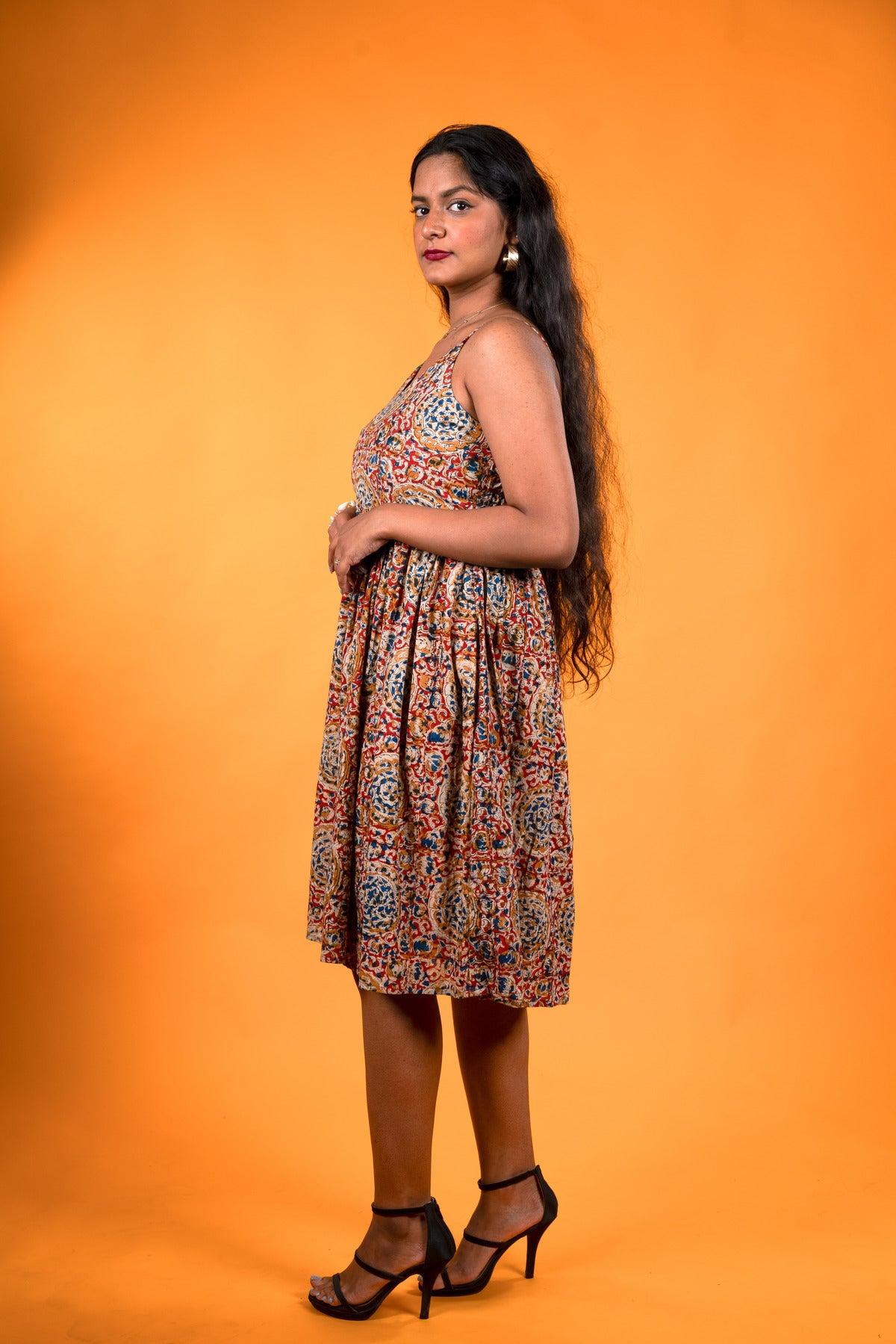 Kalamkari Dress - Lilly