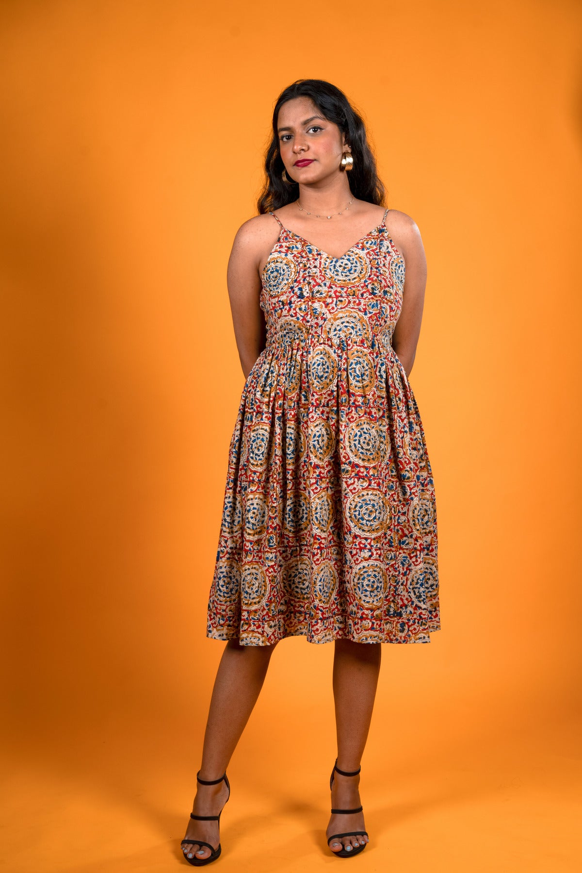Kalamkari Dress - Lilly