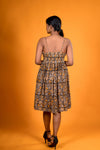 Yellow Kalamkari dress - Lilly