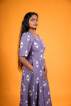 Lavender Ikat Dress - Summer Beach