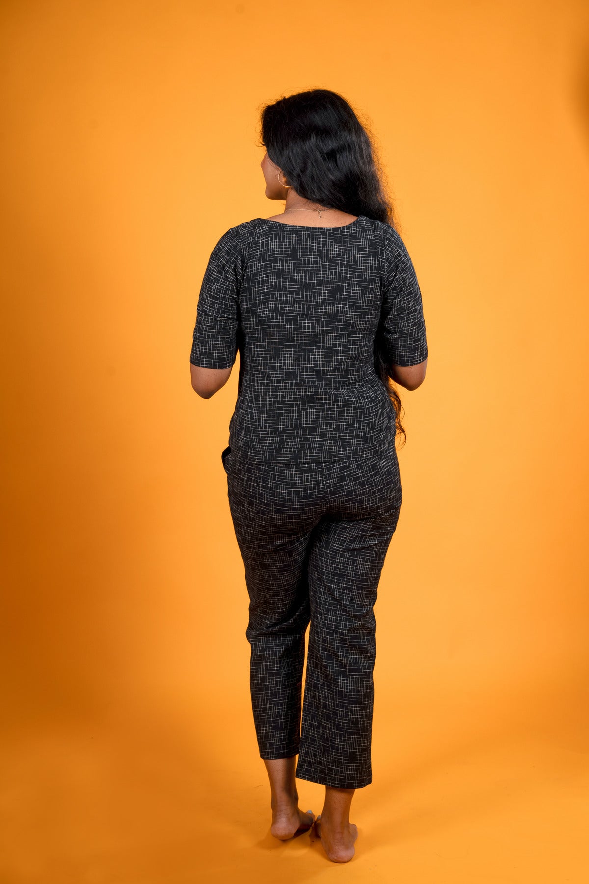 Black Ikat - Co-ord set