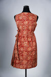 Kalamkari Dress - Wrap around