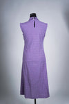 Violet Ikat Dress - Turtle neck