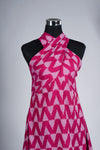Pink Ikat Dress - Overlap