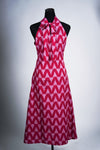 Pink Ikat Dress - Overlap