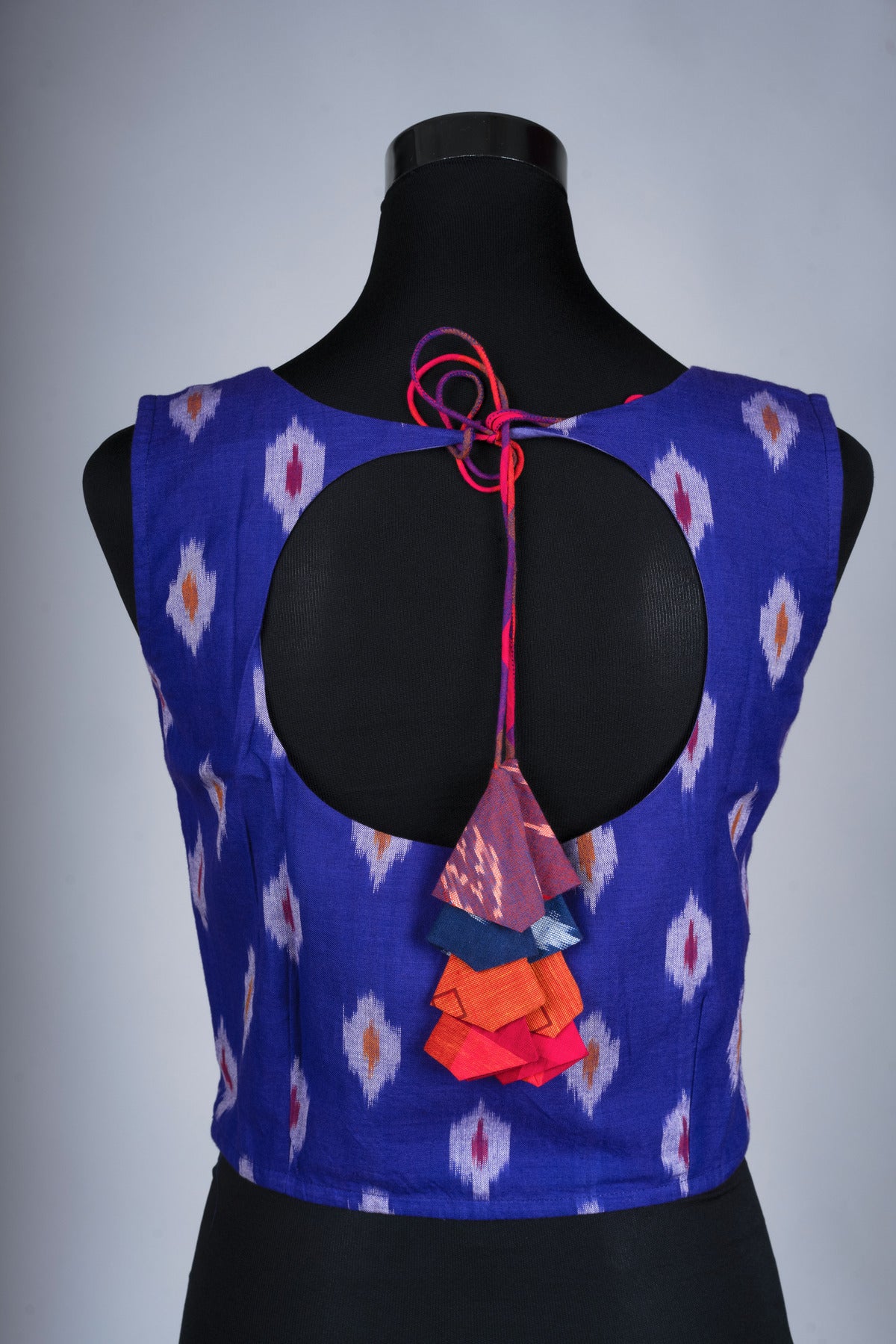 Violet Ikat Blouse