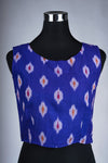 Violet Ikat Blouse