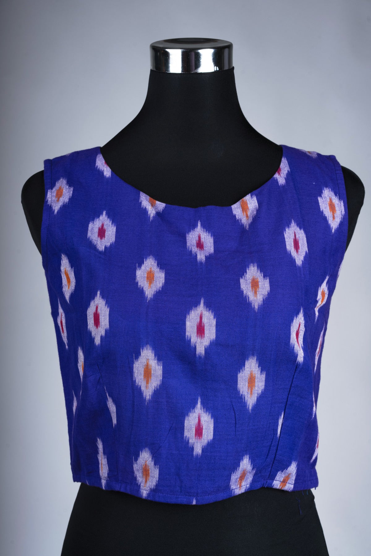 Violet Ikat Blouse