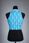 Sky blue Ikat Blouse