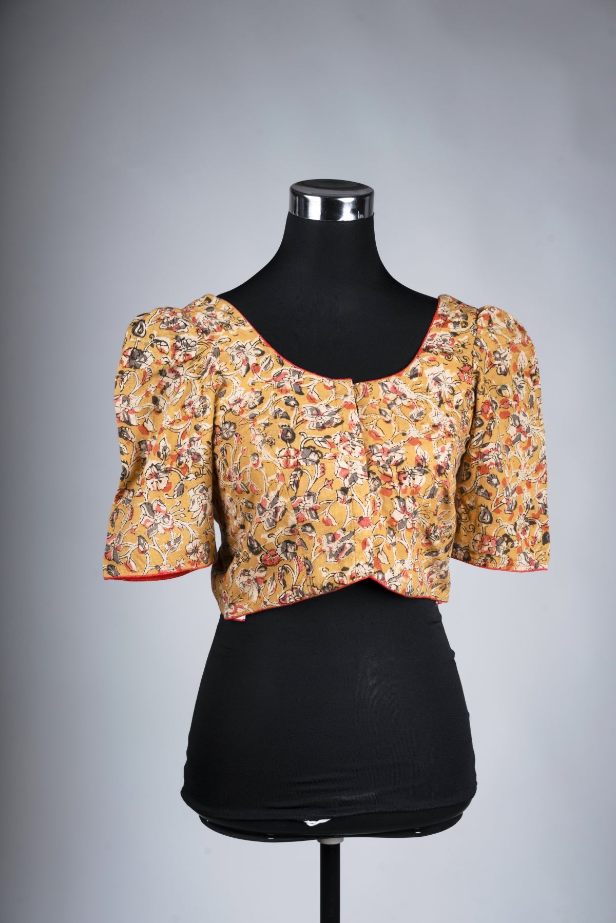 Kalamkari Blouse with Potli