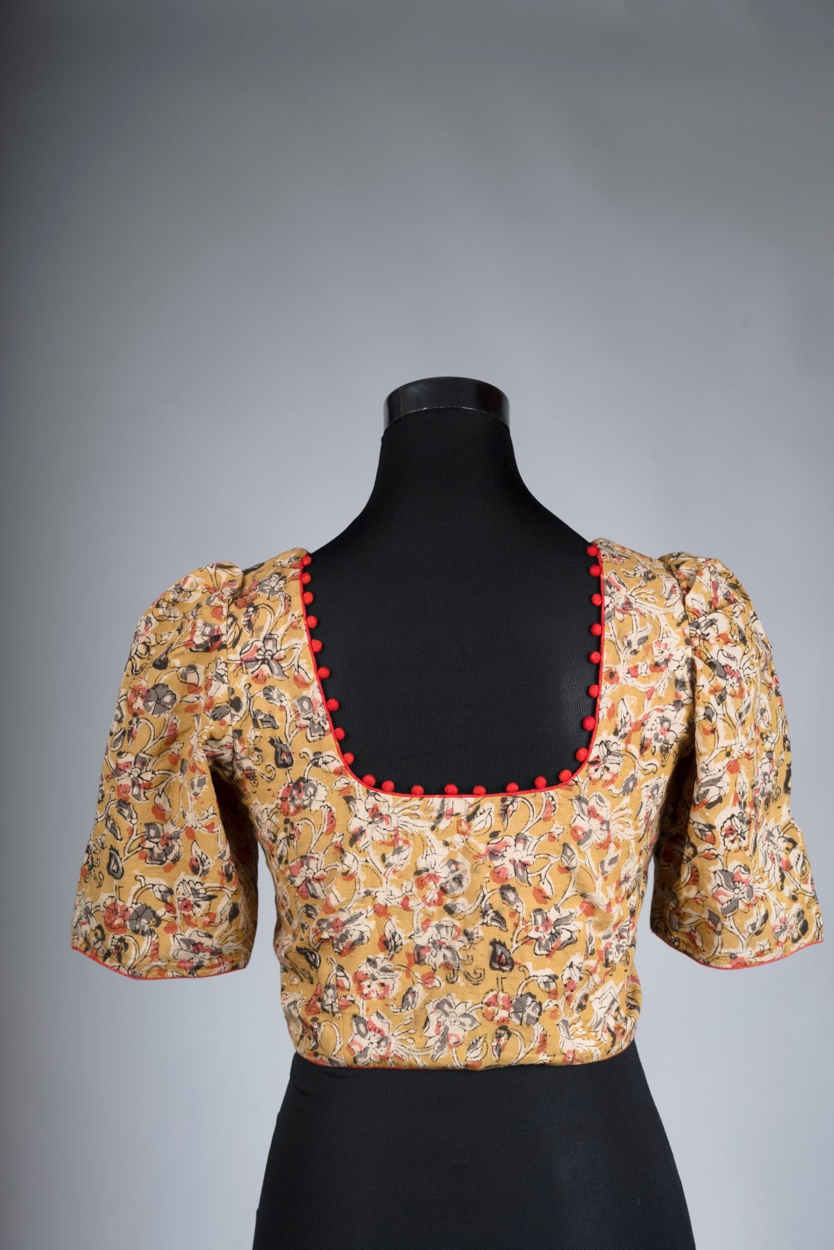 Kalamkari Blouse with Potli
