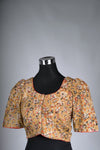 Kalamkari Blouse with Potli