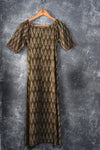 Green Ikat Dress - Mogra