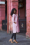 Pintucks Pink Kurti