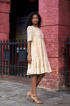 Kora Khadi hand embroidary dress - Ranjhana