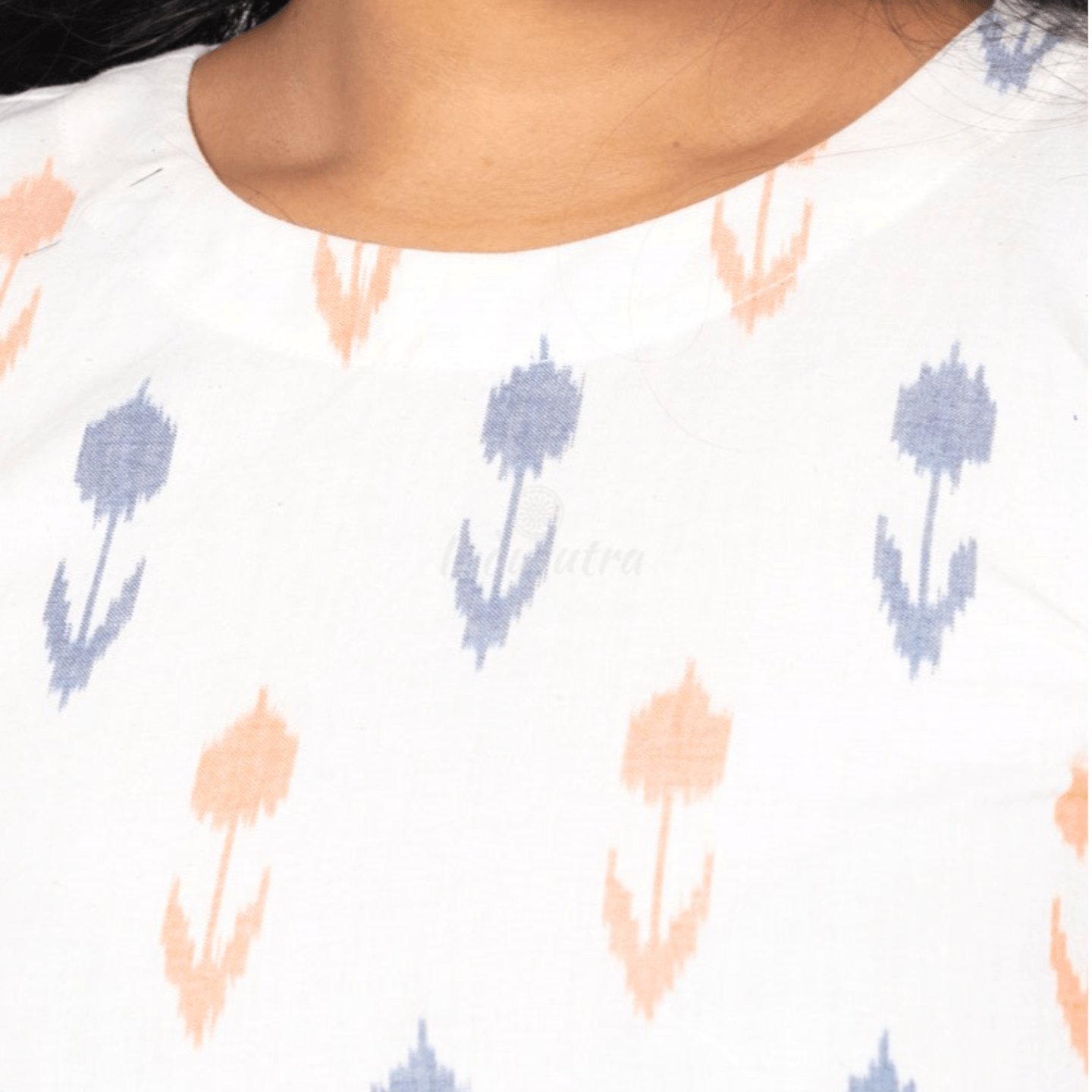 Peplum Top - White