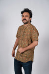 Olive Green Kalankari Shirt
