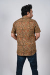 Olive Green Kalankari Shirt