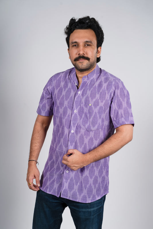 Lavender Ikat Shirt