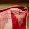 Red and White Ikat Cushion Cover set
