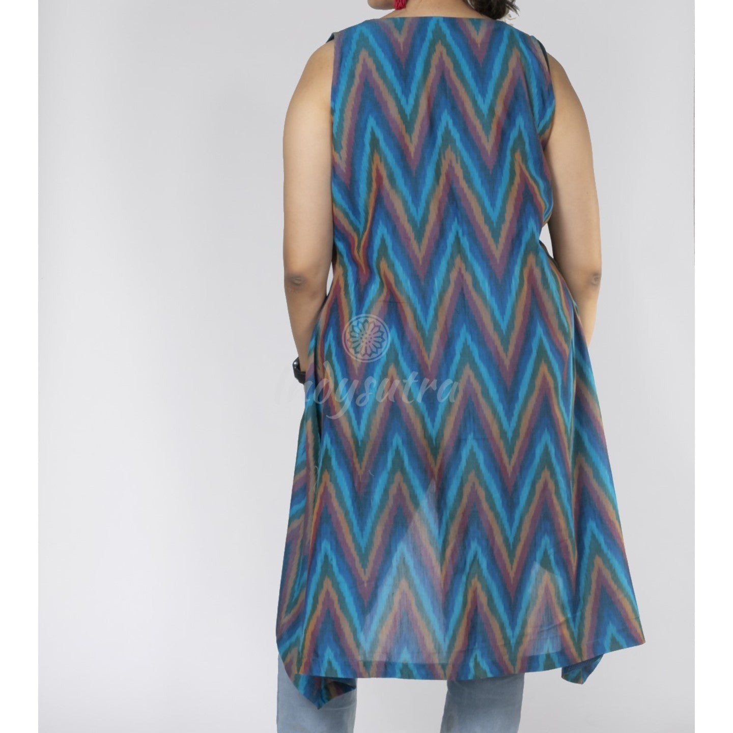 Shrug - Multi Color Ikat