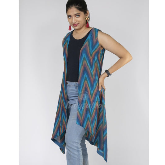 Shrug - Multi Color Ikat
