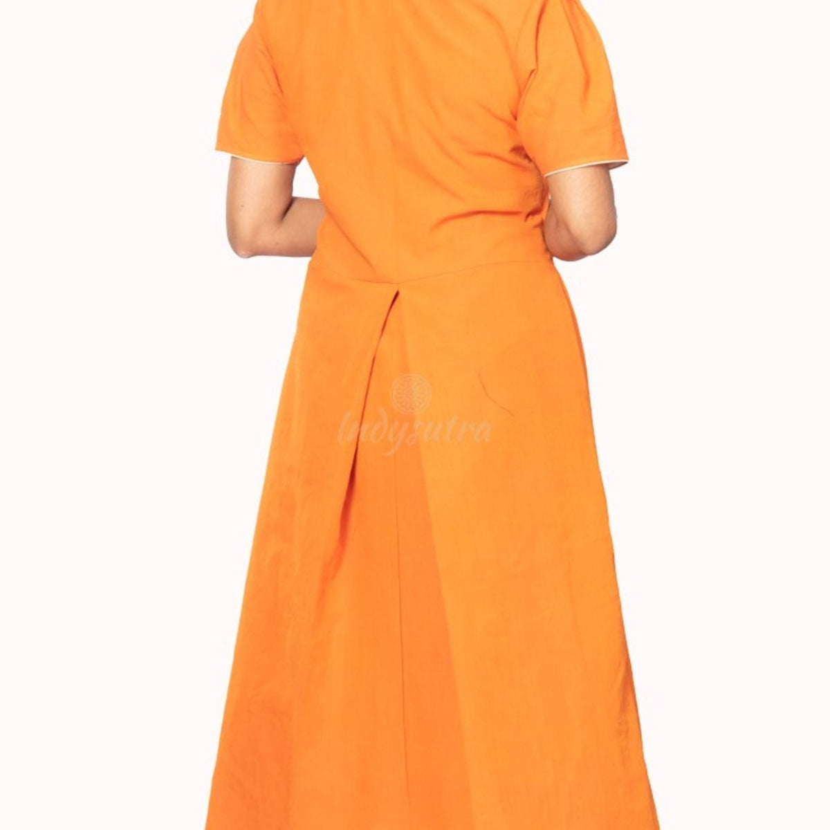 Mangalagiri Orange dress - Mandara
