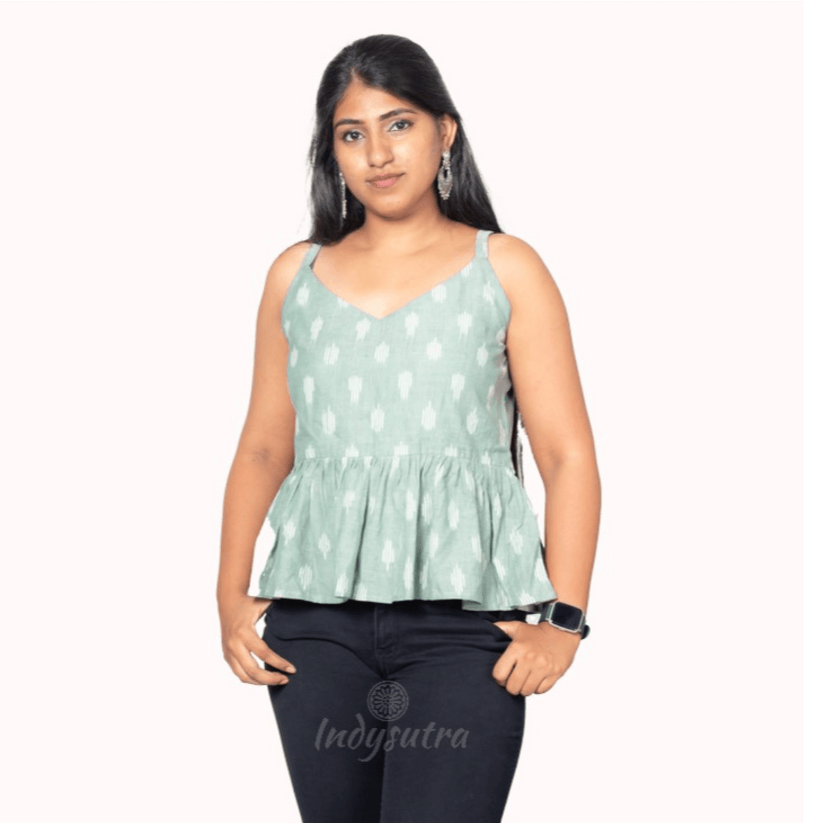 Crop Top - Mint Green