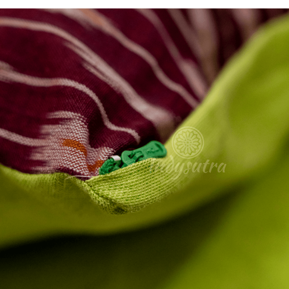 Red Ikat Cushion Cover set