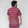 Maroon Ikat Short Kurta