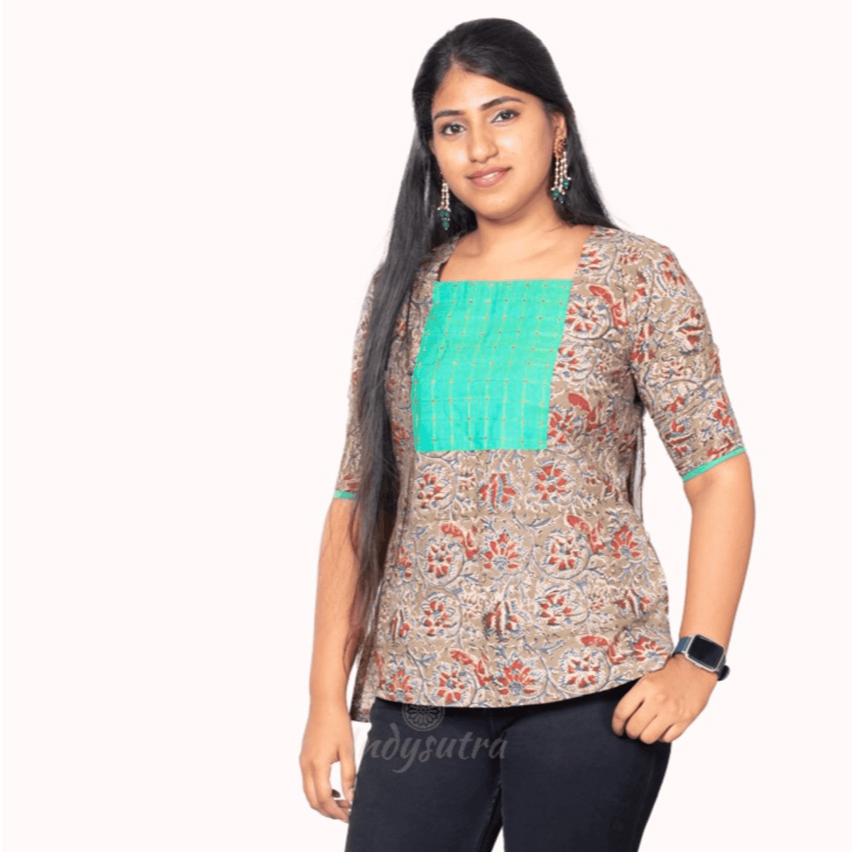 Kalamkari & Mangalagiri Jugalbandi top