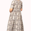 Black Kalamkari Dress - Padmini Dress