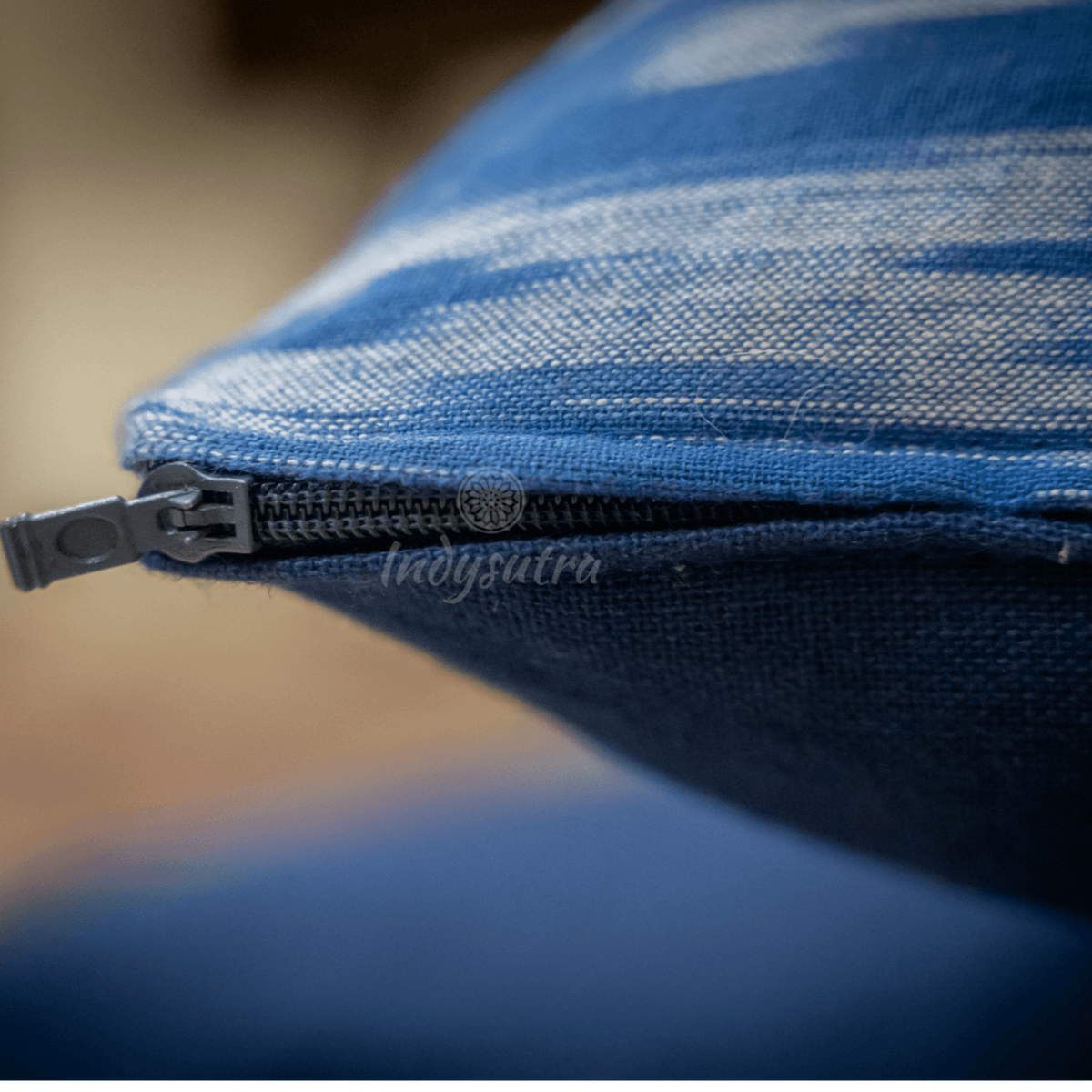 Blue Ikat Cushion Cover set