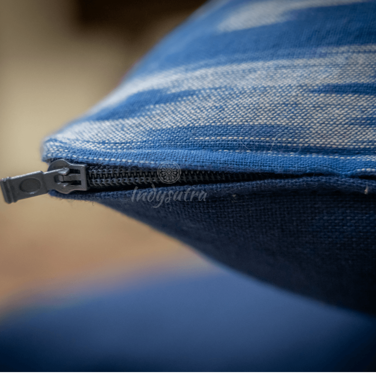 Blue Ikat Cushion Cover set